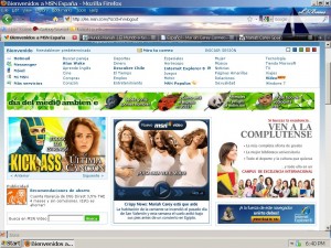 Mariah en la portada de MSN España