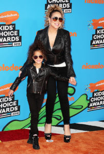 Mariah & Monroe Orange Carpet Kids Choice Awards