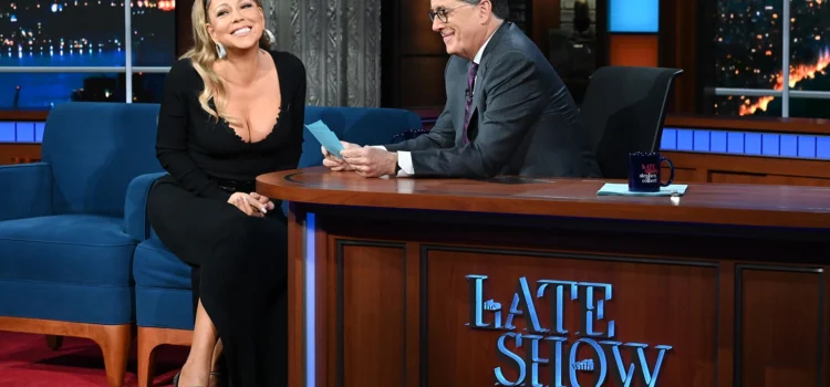 [VIDEO] Entrevista de Mariah Carey para Stephen Colbert
