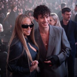 [FOTOS] Mariah Carey asistió al desfile Gucci en Nueva York